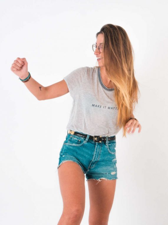 tatuaje ciervo geométrico